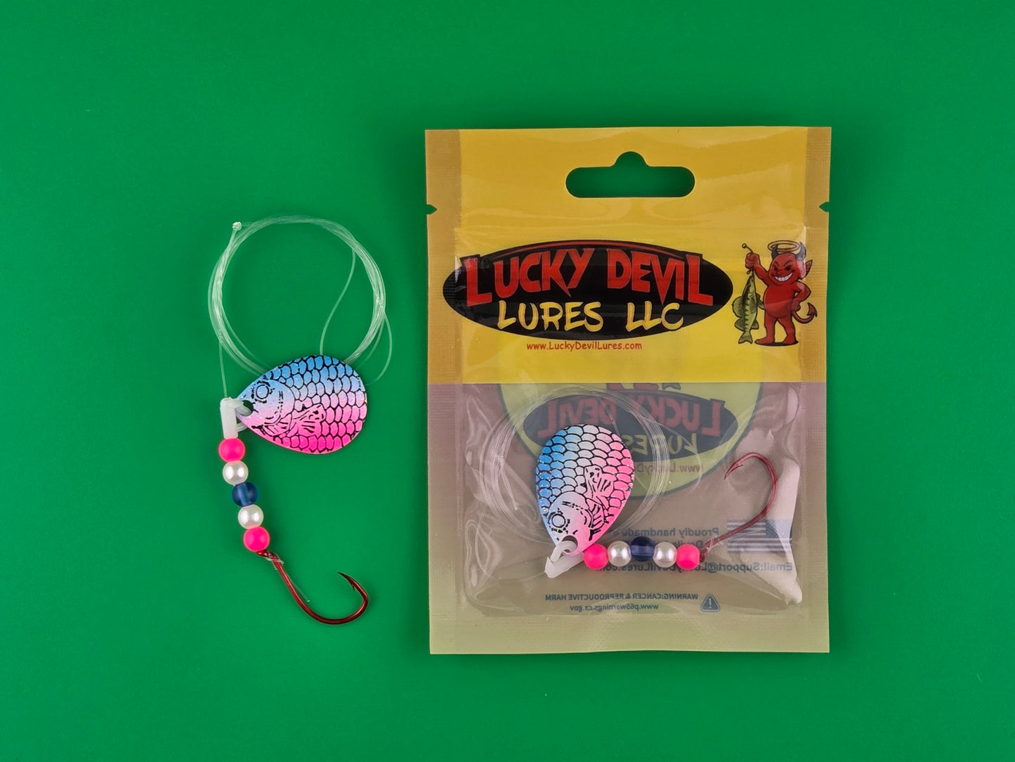 Expert-Series Colorado Spinner - Rainbow Fish Scale Crystal