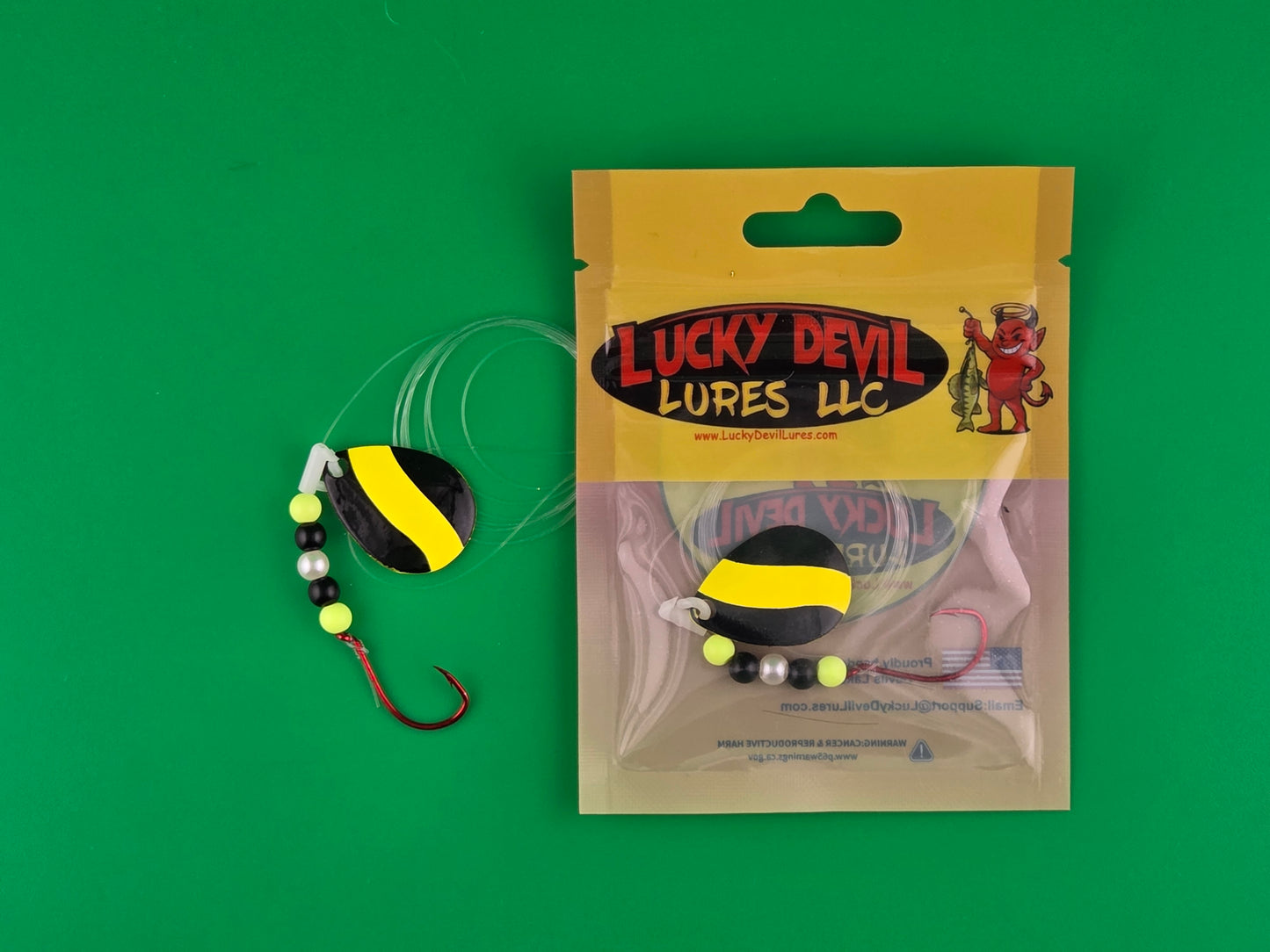 Pro-Series Colorado Spinner - Black & Yellow Stripe