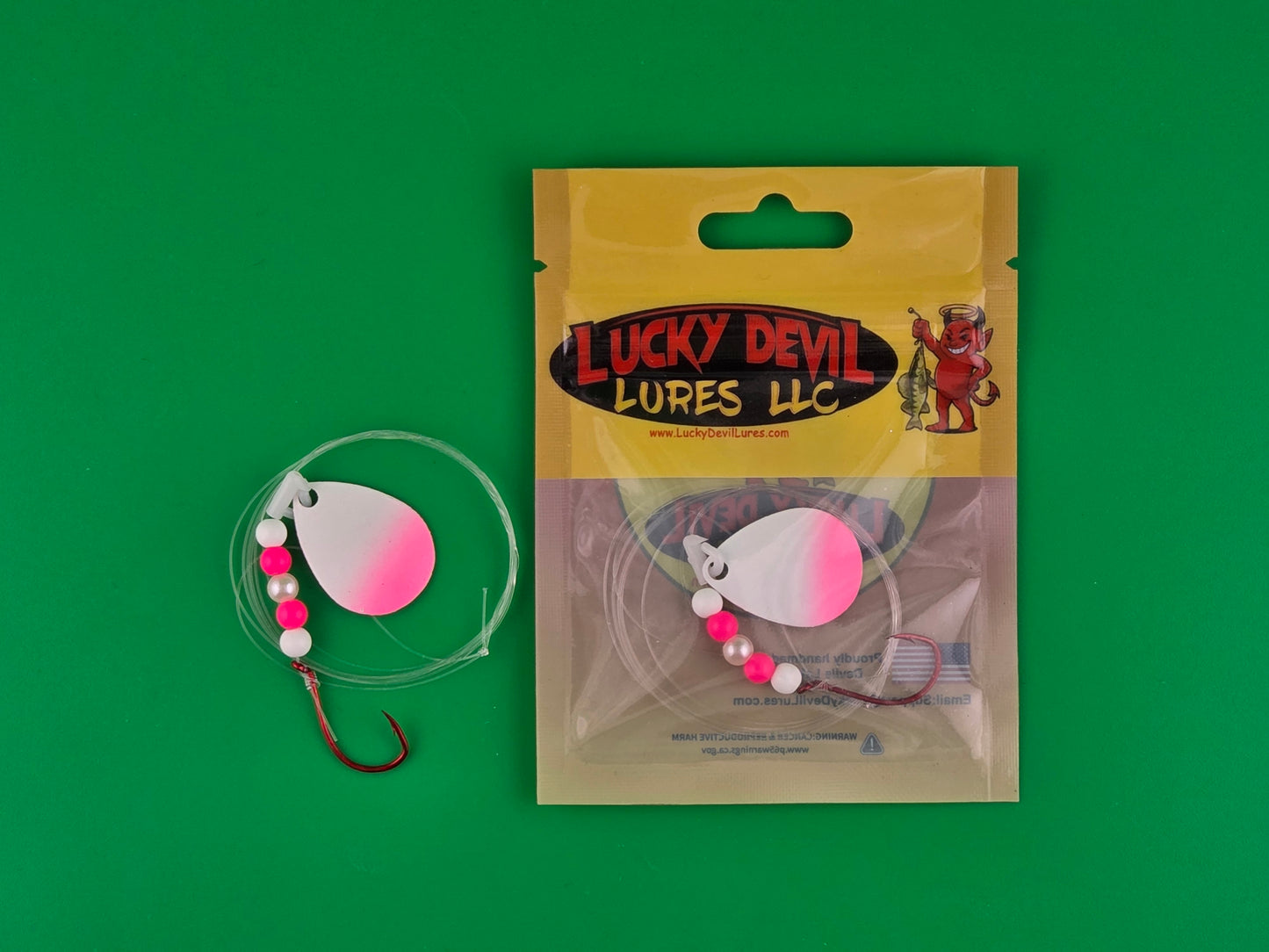 Pro-Series Colorado Spinner - White/Pink Splashed