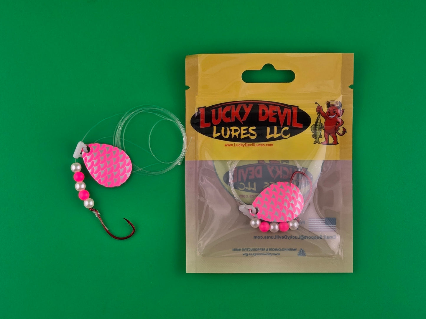 Pro-Series Colorado Spinner - Pink w/ Silver Scale
