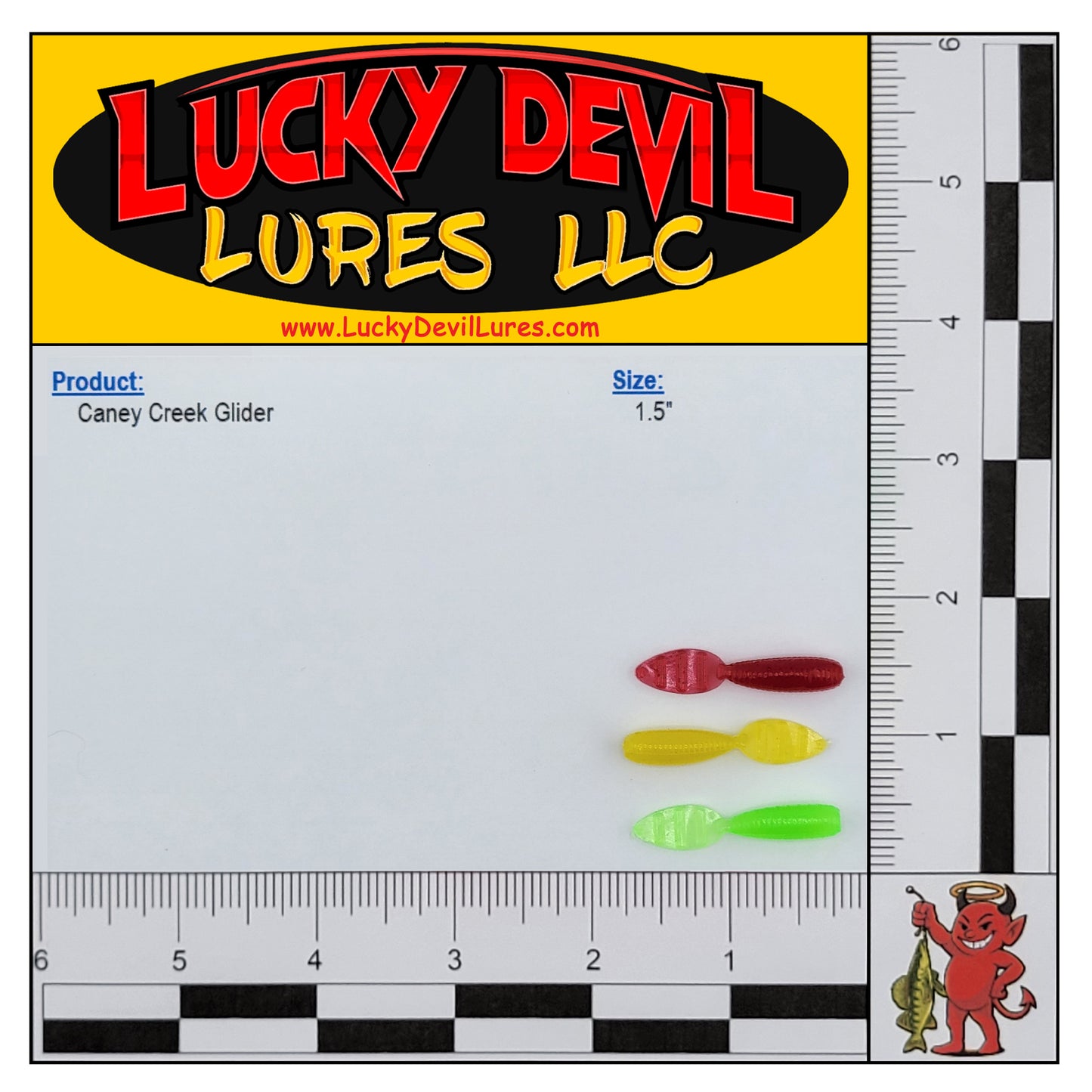 1.5" Caney Creek Glider