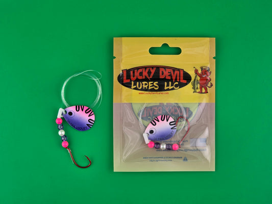 Expert-Series Colorado Spinner - Pink/Purple UV Splash