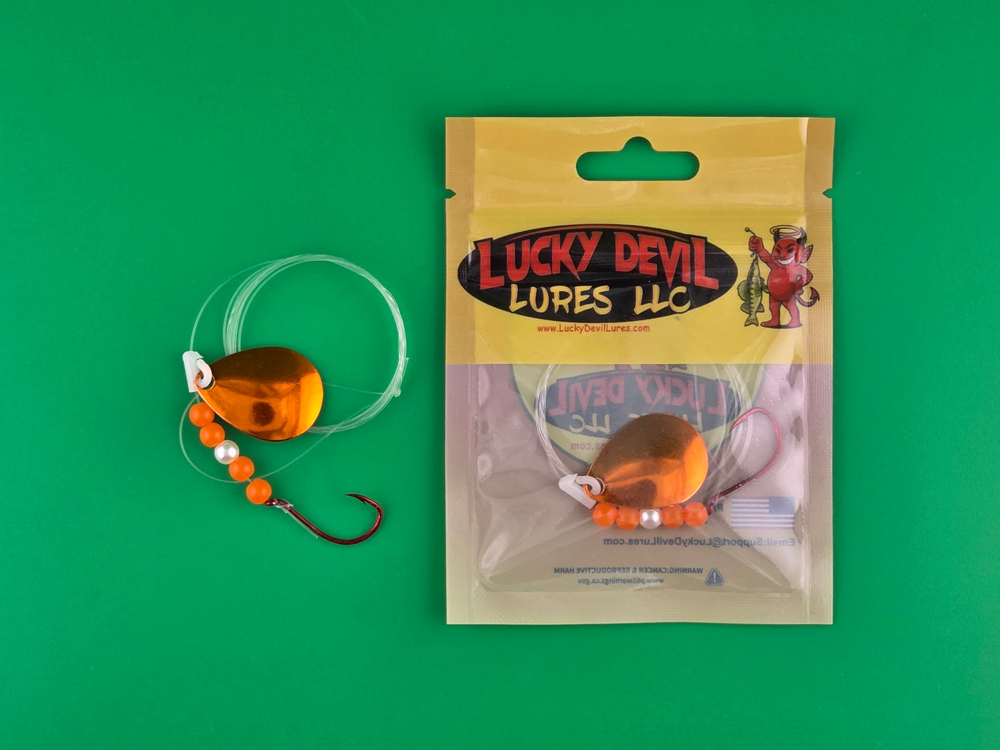 Expert-Series Colorado Spinner - Orange Dye