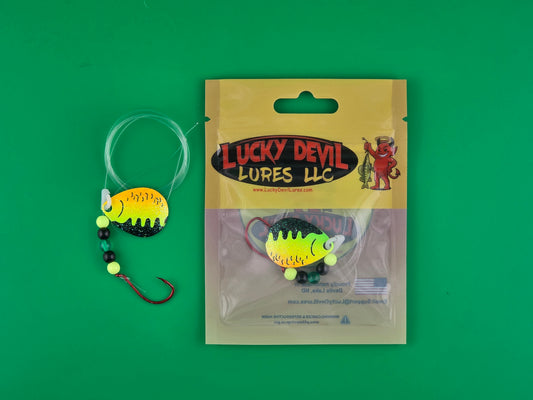 Expert-Series Colorado Spinner - Firetiger Perch Crystal