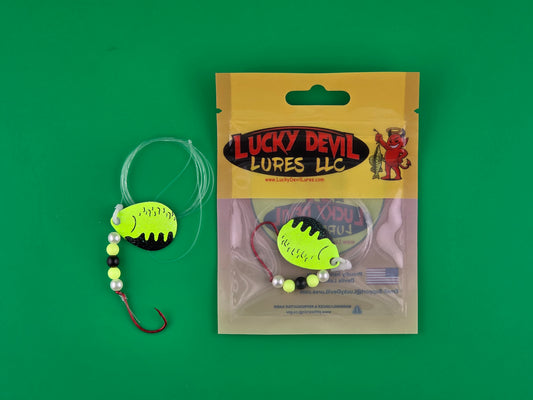 Expert-Series Colorado Spinner - Chartreuse Perch Crystal