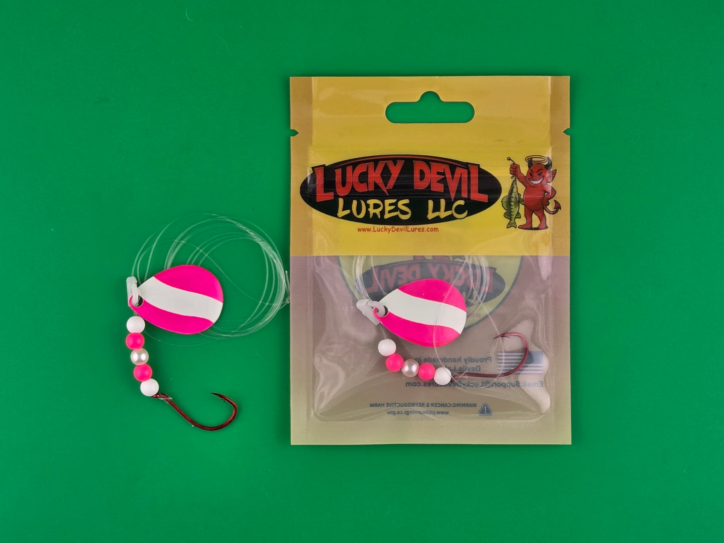 Pro-Series Colorado Spinner - Pink & White Stripe